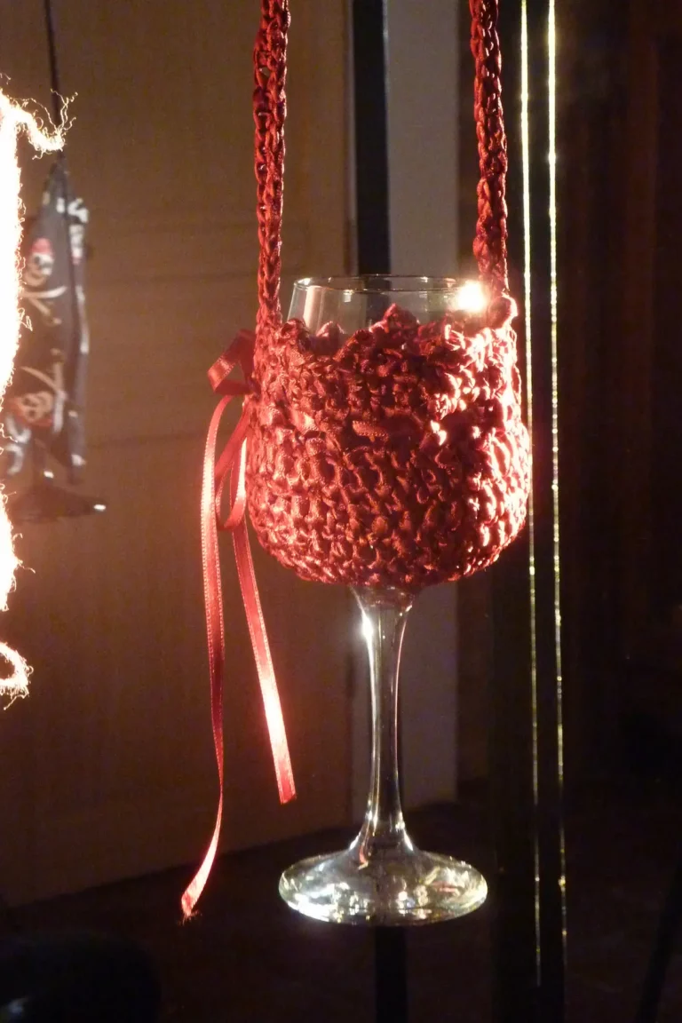 Porte-verre au ruban