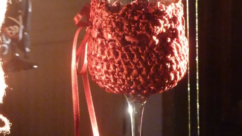 Porte-verre au ruban